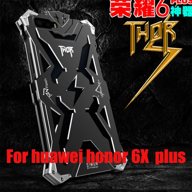 Zimon дизайн Doom on для huawei honor 6X чехол противоударный авиационный алюминиевый
