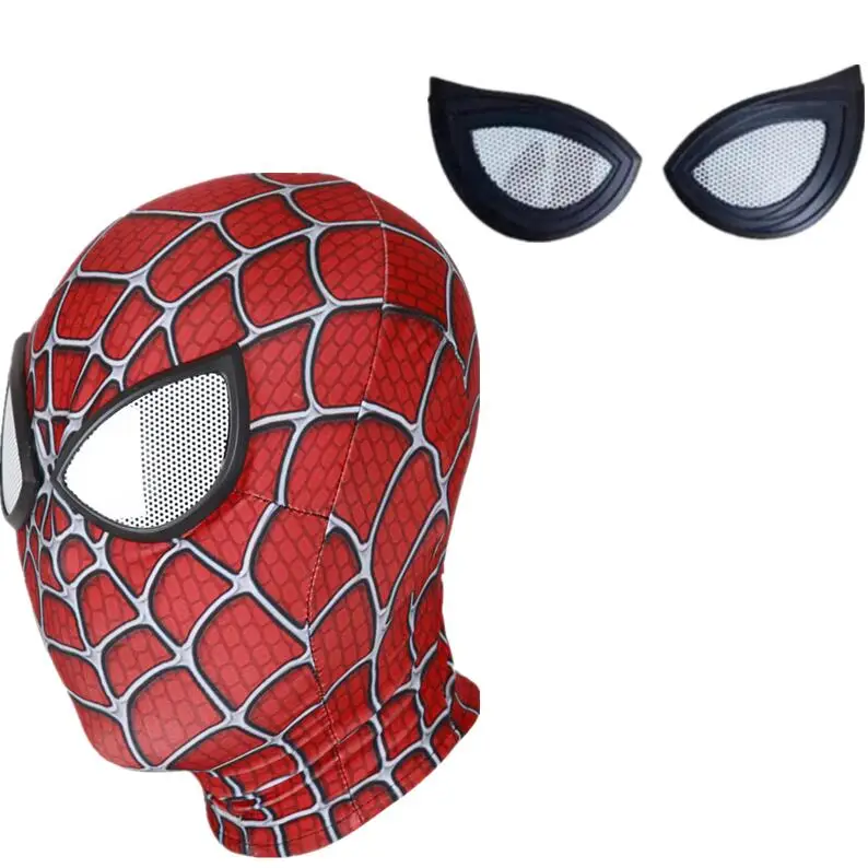 B Spider 3 Raimi маска линзы 3D косплей Паук супергерой реквизит маски - Цвет: B