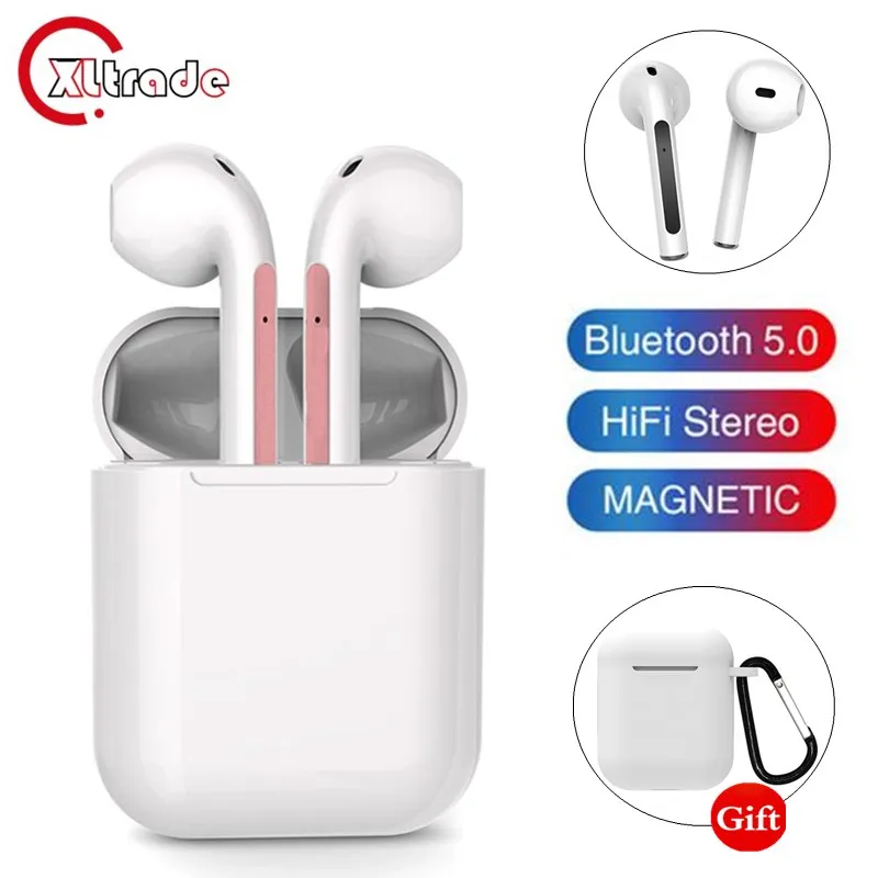 Новинка Y22 беспроводные Bluetooth наушники HIFI TWS беспроводные наушники сенсорное управление наушники с зарядным устройством для IOS Android телефона