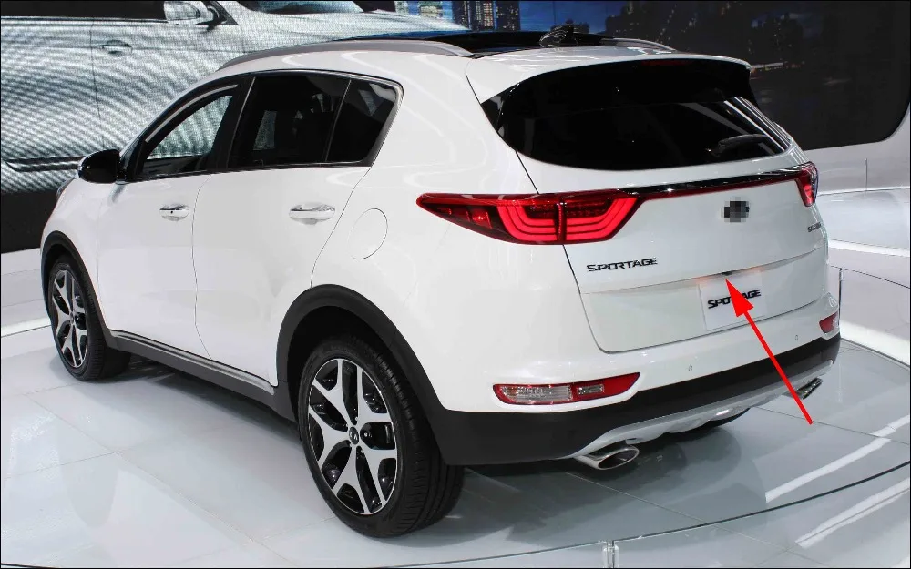AUTONET HD камера заднего вида ночного видения для KIA KX5(QL) Kia Sportage~ CCD/камера номерного знака