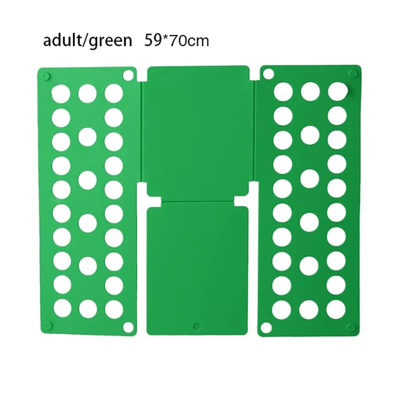 AdultGreen Для взрослых и детей, Волшебная Одежда, папка, футболки, джемперы, органайзер, легко и быстро для детей, чтобы сложить одежду, одежда, прищепки, складная доска - Цвет: AdultGreen