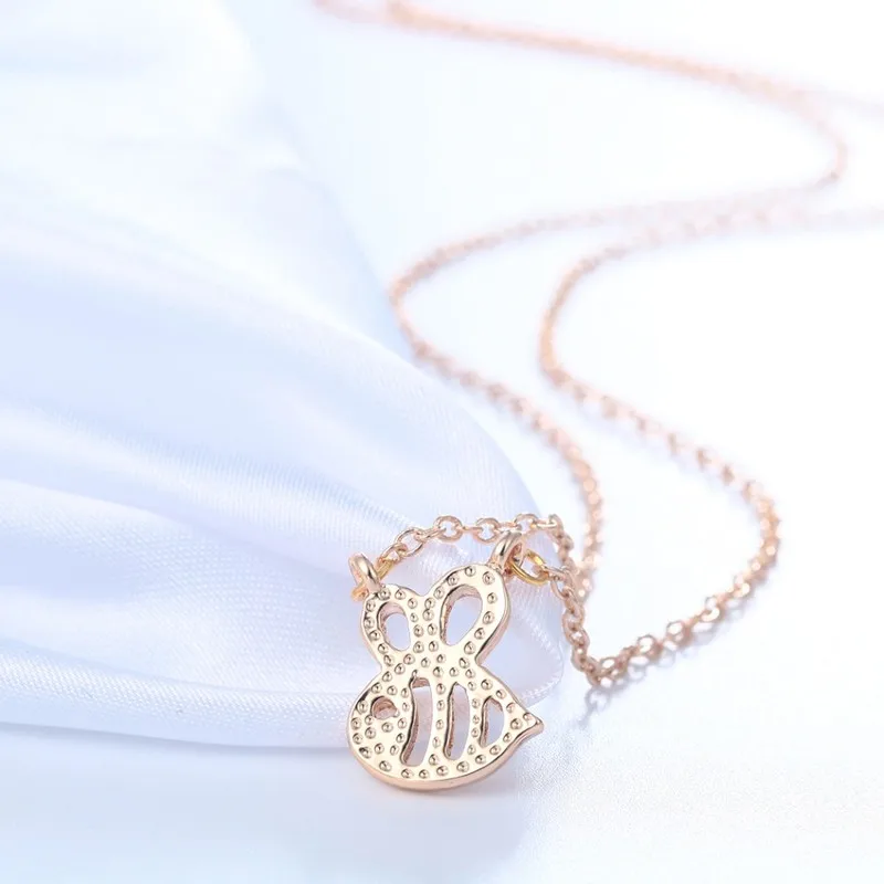 Новые милые животные Шмель ожерелье женские золотые серебряные детские