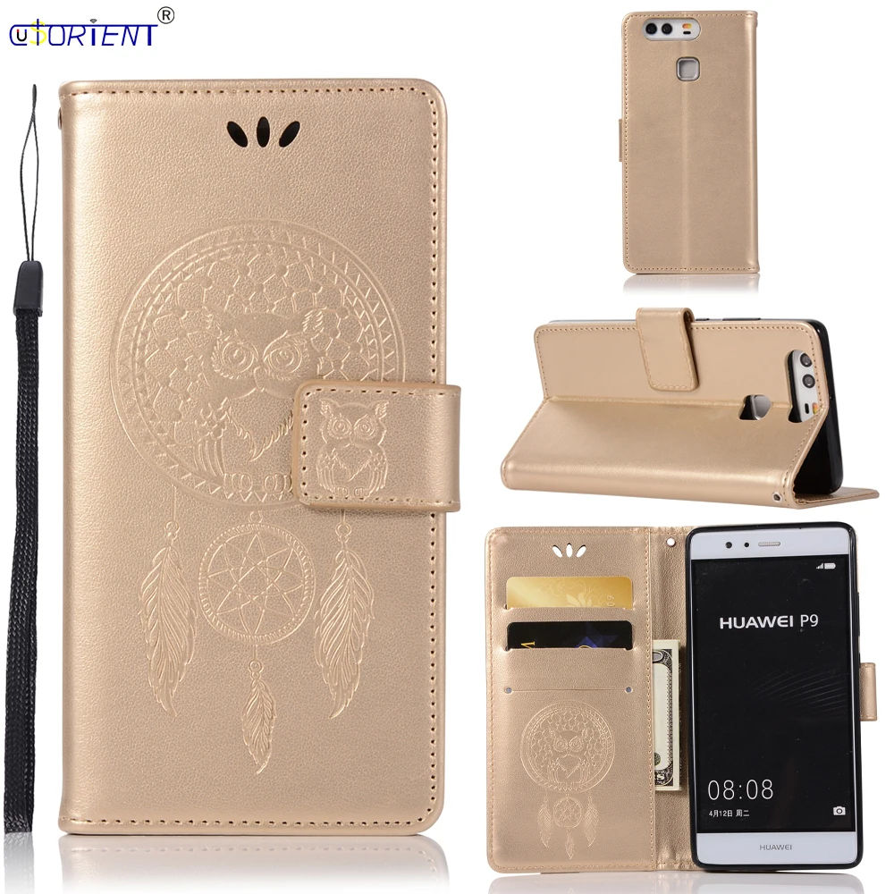 Флип-кошелек для Huawei P9 флип-чехол телефона женская кожаная обложка чехол карт EVA