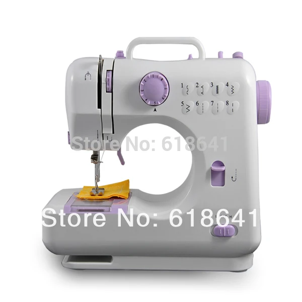 Hot Selling Electric Household Mini Sewing Machine Dual Speed with Power Supply Small Domestic DIY Sartorially 8 Stitches | Дом и сад