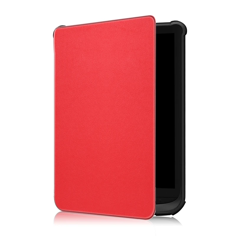 Сверхтонкий чехол книжка для Pocketbook 627 616 632 Touch Lux 4 Basic 2 HD 3 6 дюймов 30 шт.|Чехлы