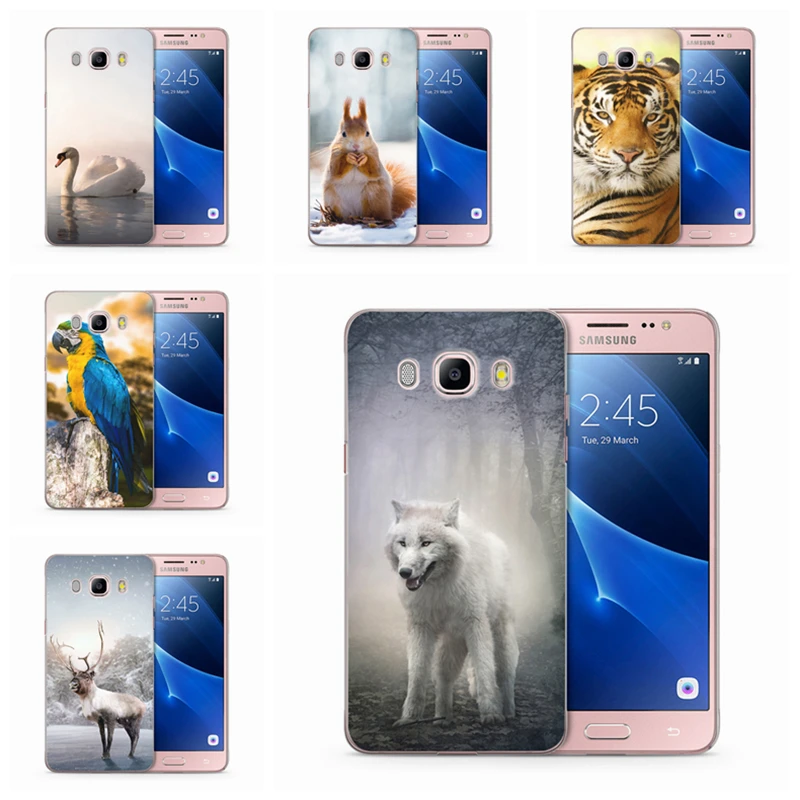 Милый милый чехол для мобильного телефона с животными Samsung Galaxy J1 J3 J5 J7 J2 prime J120 J320