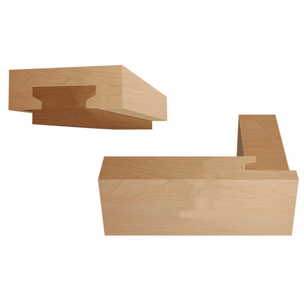 

1pcs 1/2 Inch Woodworking Chisel Cutter Tool Yellow Durable Shank Straight Rail and Stile Router Bit