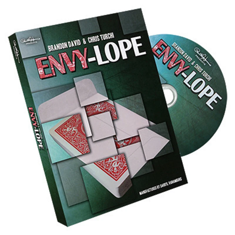 Пол Харрис подарит фокусы Envylope от Брэндона Дэвида и Криса турчи (Gimmick DVD)