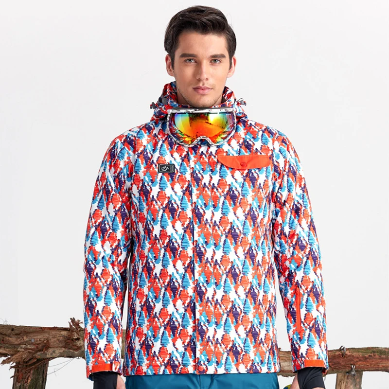 2017 Мужские Женские зимние водонепроницаемые лыжные куртки Открытый TECTOP пальто с