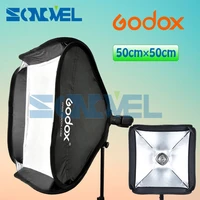 godox softbox 50cm 50cm diffuser reflector 20x20 50x50cm softbox bag kit for camera studio flash fit bowens elinchrom