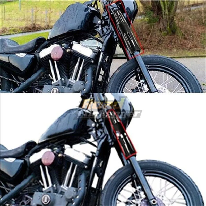 Для Harley Sportster XL 1200 883 2004-2013 аксессуары для мотоциклов вилочные кожухи Крышка для багажника узкое скольжение