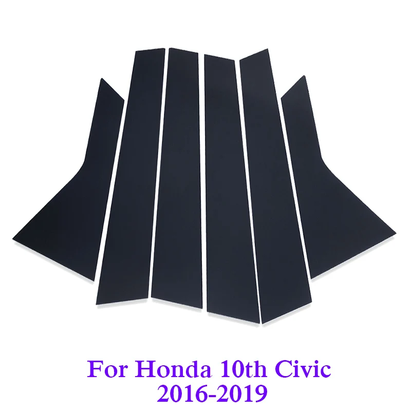Стайлинг автомобиля QCBXYYXH оконная отделка для Honda 9/10th CIVIC 2012-2019 фотография