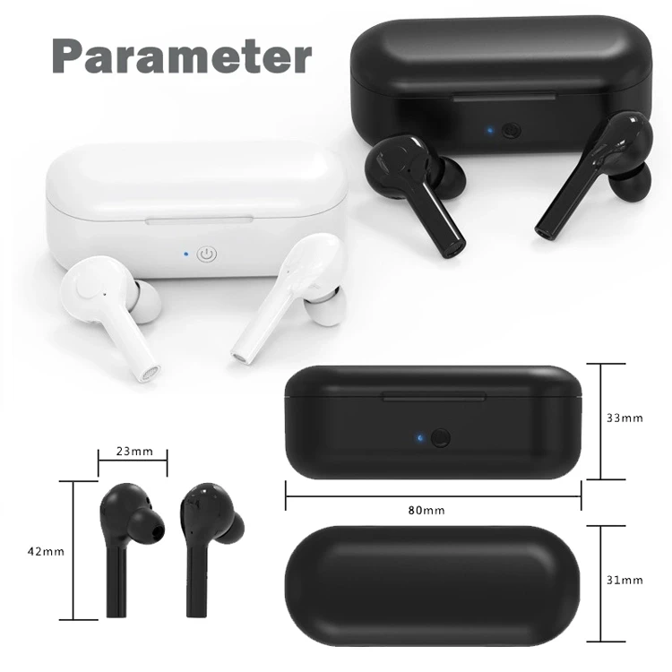 Fone de ouvido sem fio V5.0 TW08 Airpots беспроводные Bluetooth наушники стерео наушники с микрофоном PK i10 i30 i60 tws AP2