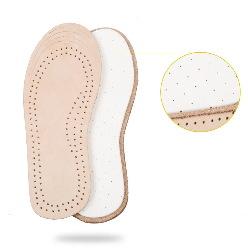 1 пара Детские массажные стельки из натуральной кожи|insole pad|insoles for basketball shoesinsoles