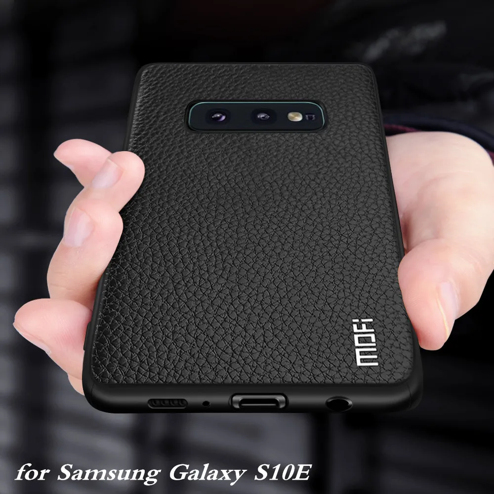 Чехол для samsung Galaxy S10E, чехол для S10 Lite, чехол для S10 E, чехол из искусственной кожи, задняя крышка из ТПУ