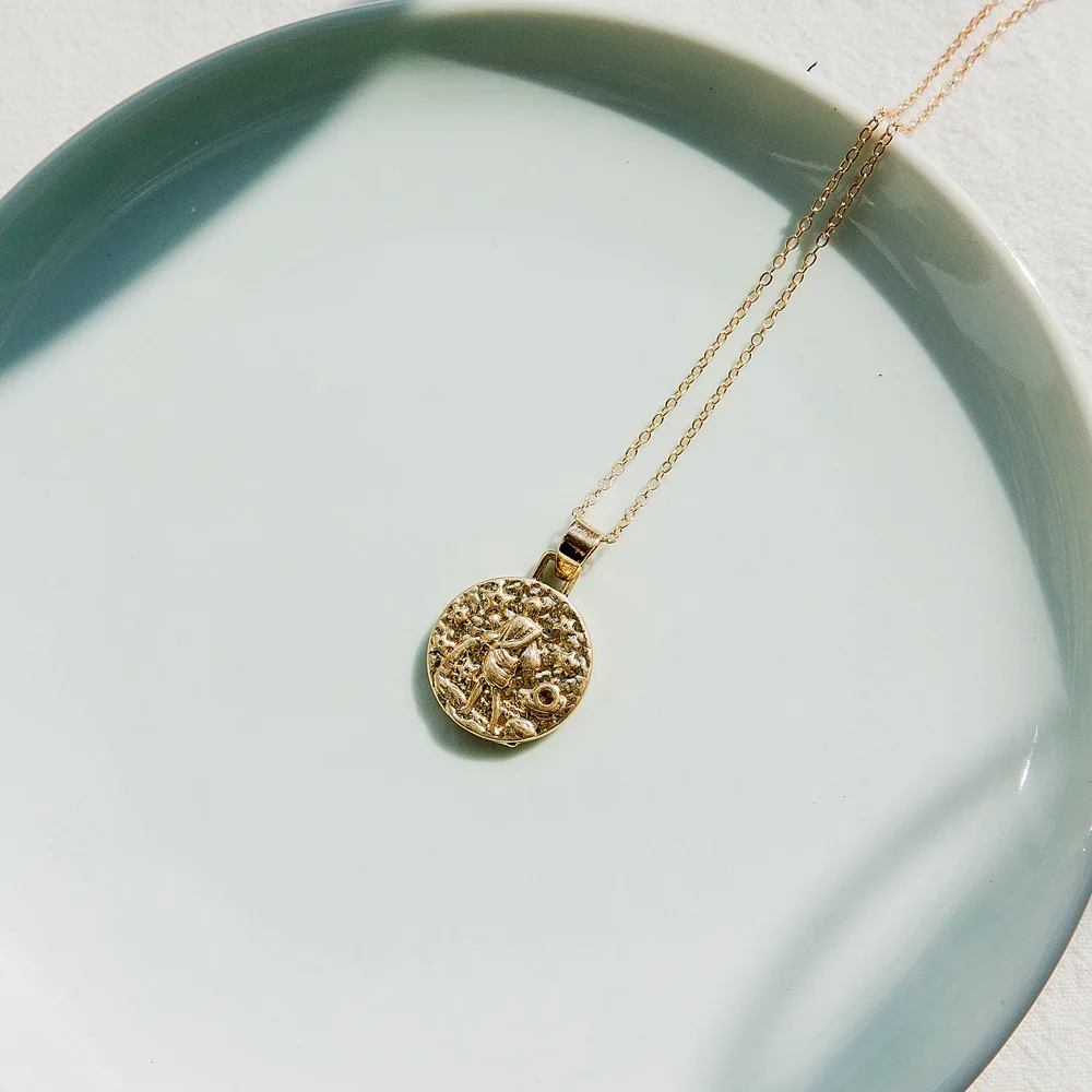 1 шт. Знак зодиака ожерелье 12 Созвездие ожерелье s Небесный Keepsake ювелирные изделия Дева Телец Leo Близнецы Bijoux Femme Мода