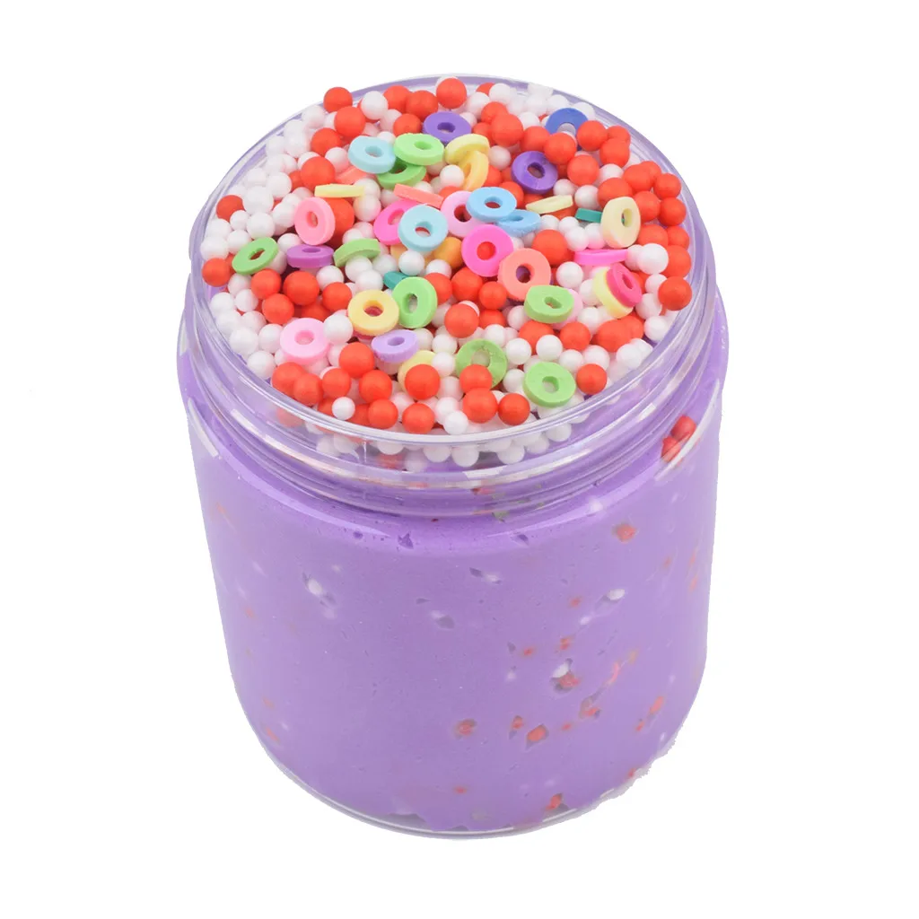 Пушистая жвачка для слайма игрушки полимерная глина воздушный сушеный пластилин