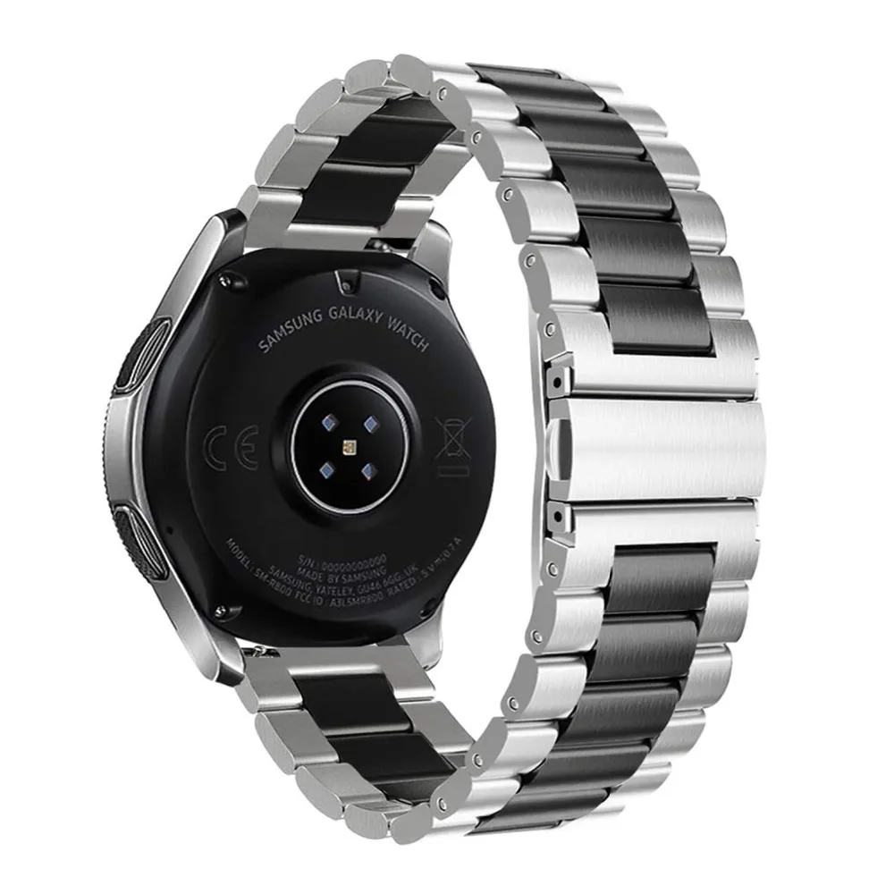 50 шт. 20 мм 22 мм ширина нержавеющей стали ремешок для samsung Galaxy Watch 46 мм/gear S3 Classic/S3 часы пограничника ремешок металлический браслет