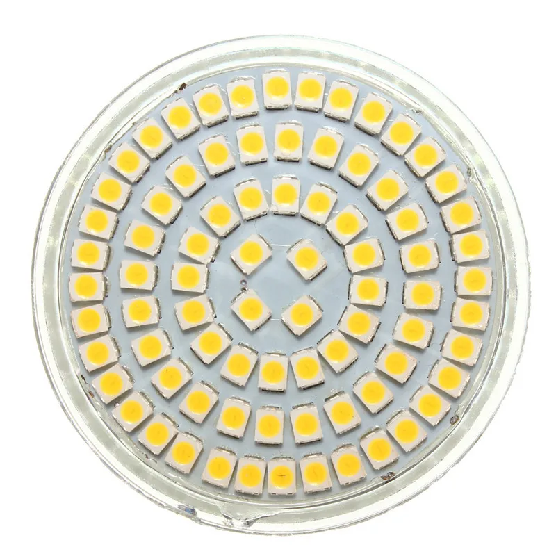 10 шт. GU10 6 Вт 80LED 3528 SMD Светодиодная лампа для точечного освещения