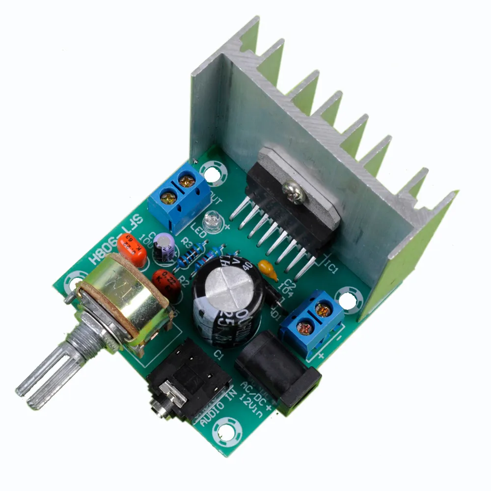 AC / DC12V двухканальная Версия A TDA7297 2x15W Плата усилителя звука | Электроника
