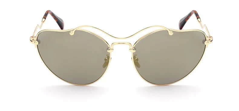 IMAKEFASHION уникальные женские солнцезащитные очки с бабочками металлическая оправа