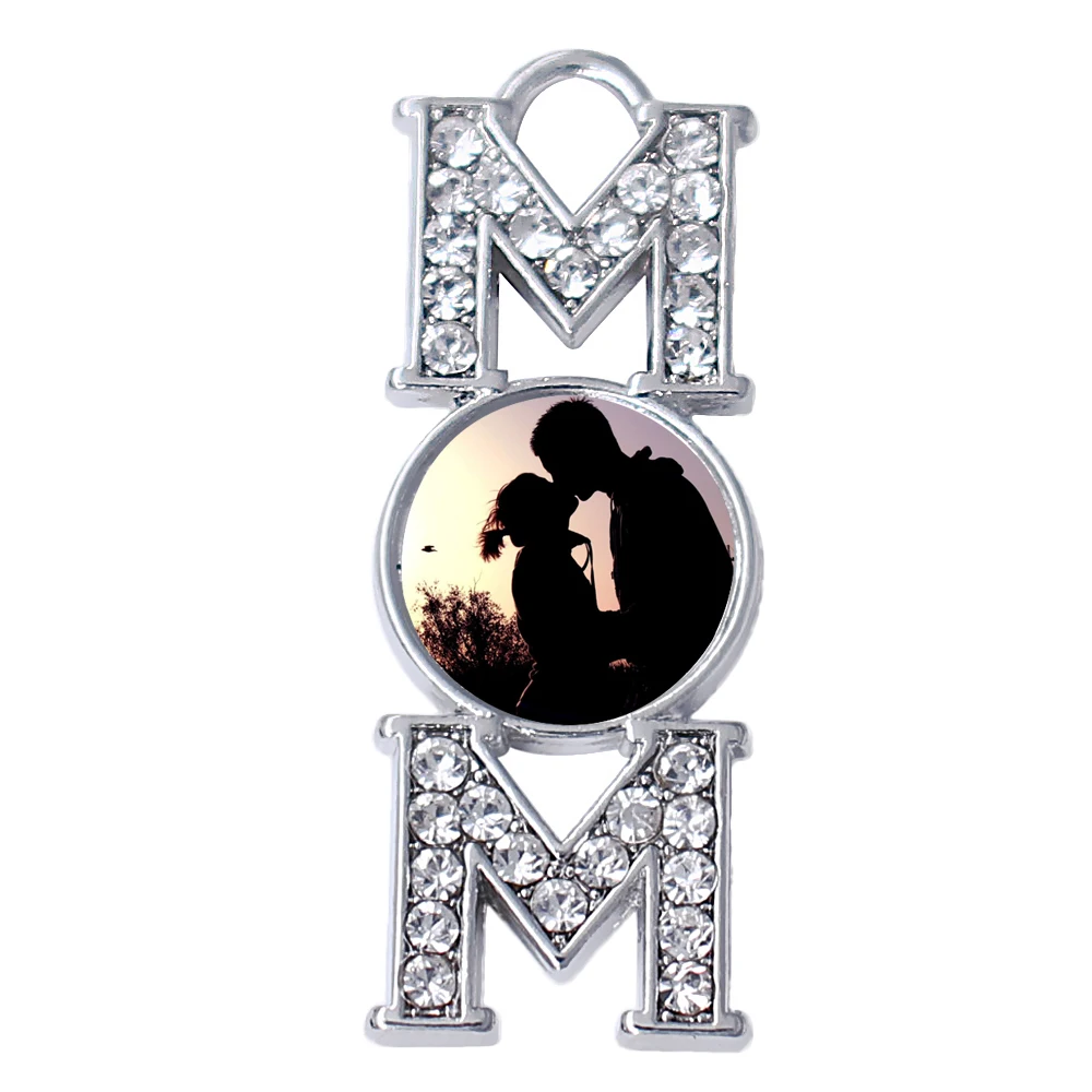 Романтическая Сумерки пара поцелуев шаблон стикер очарование для лучшего Дня