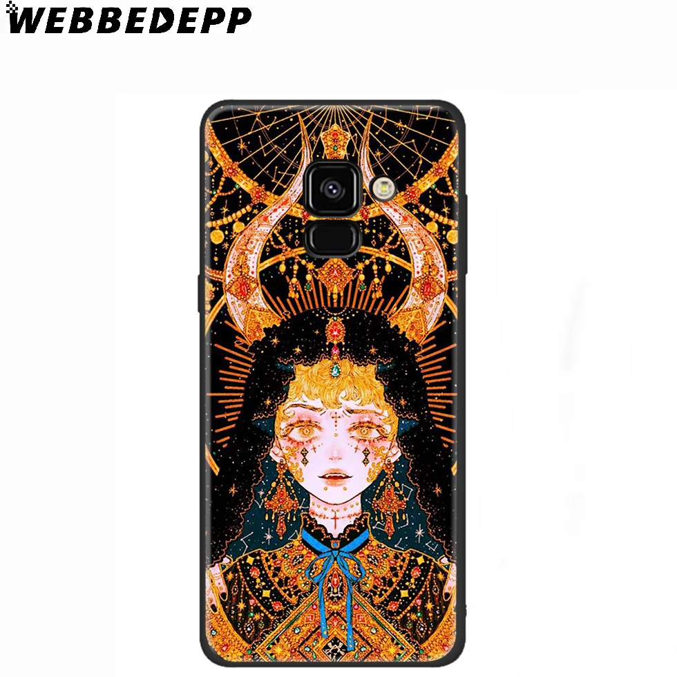 WEBBEDEPP винтажный силиконовый чехол для Samsung Galaxy A3 A5 A6 A7 A8 A9 A10 A20 A30 A40 A50 A70 M10 M20 M30 |