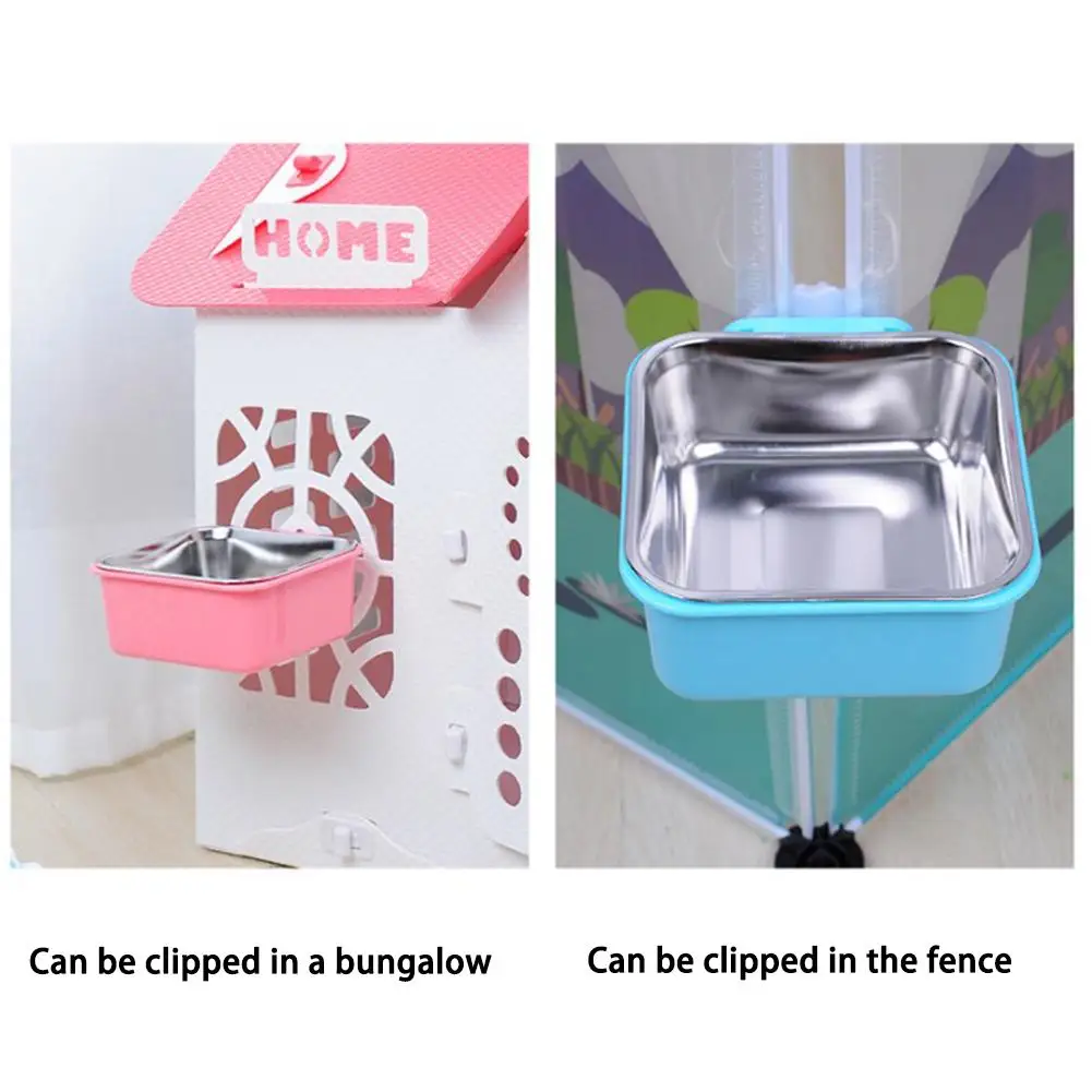 3 вида цветов квадратная миска для кормления домашних животных кормушка из