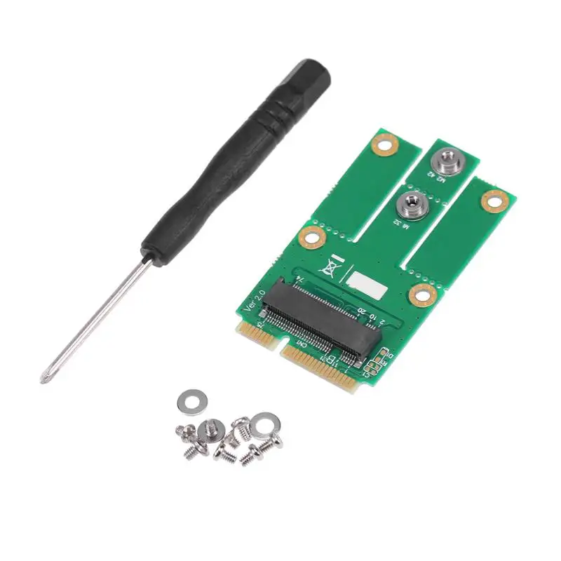 Адаптер M.2 NGFF B для Mini PCI E PCIE адаптер с слотом SIM карты поддержка 3G 4G LTE сетевой