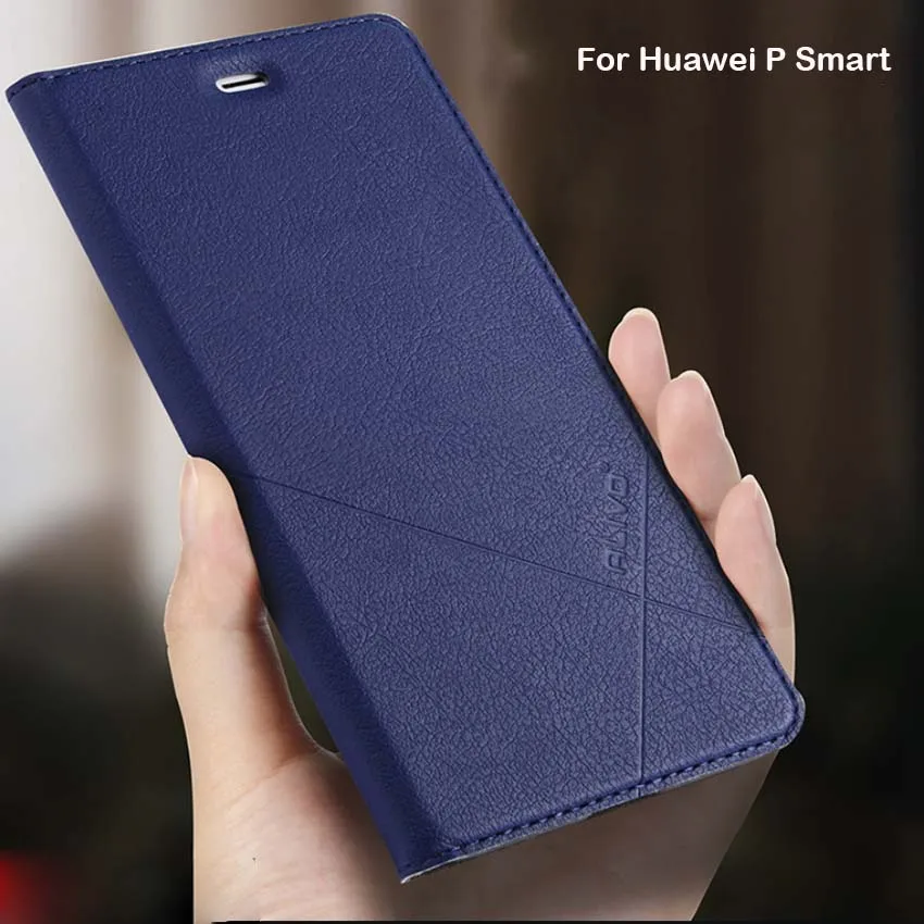 Чехол Кошелек для Huawei P Smart Cover на Роскошный Ретро Кожаный флип чехол телефона