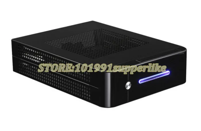 DEBROGLIE 1 комплект мини ITX Корпус Комплект шасси с блоком питания 120 Вт DC плата + 12 В