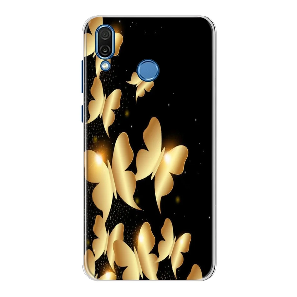 Новинка для huawei P Smart 2019 чехол мягкий силиконовый из ТПУ PSmart Dual POT-LX1 полный