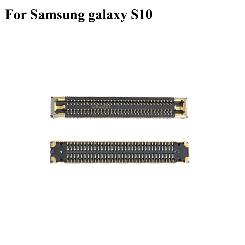

Соединитель FPC для Samsung galaxy S10 G9730, 2 шт., ЖК-дисплей, экран на материнской плате, гибкий кабель, стандарт G9730F