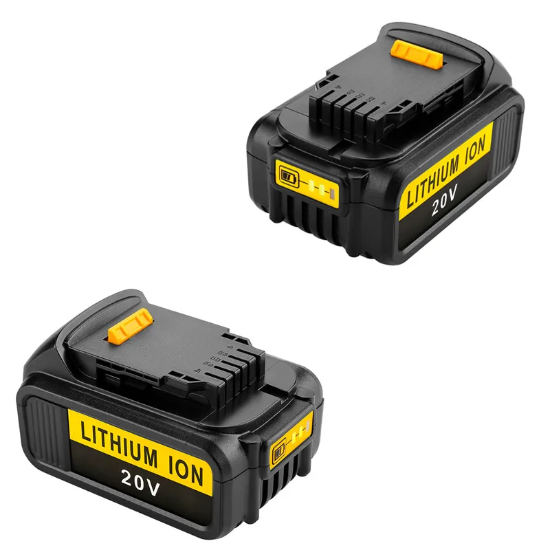 3 шт. x Высокая емкость 6000 мАч 20 в литий-ионный аккумулятор для Dewalt 20 в аккумулятор для Dewalt DCB200 DCB181 DCB182 Лидер продаж
