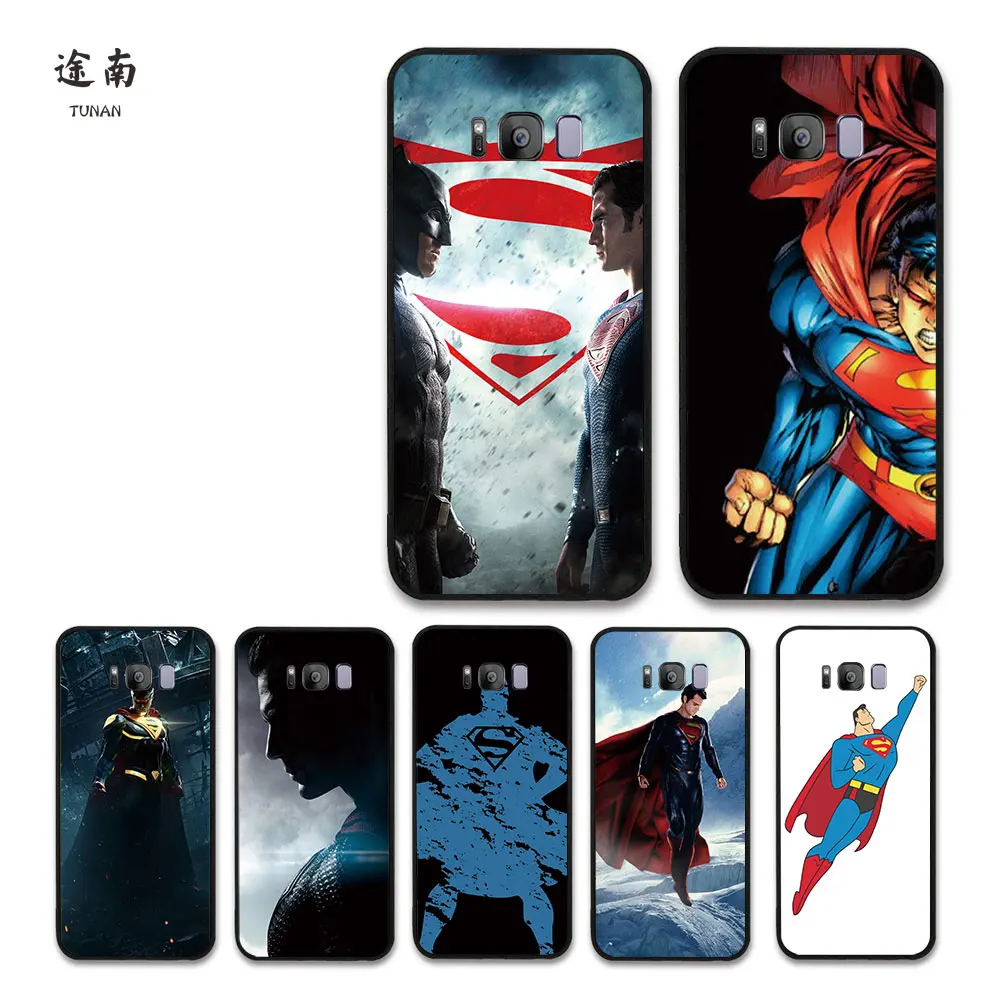 Прохладный Marvel Герой Супермен чехол Funda для Samsung S8 Plus S7 край J3 2015 2016 2017 A320 Европа