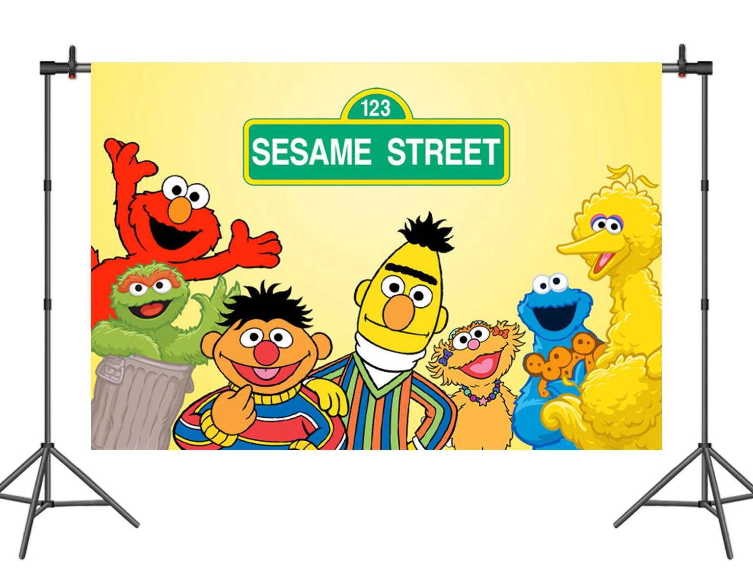 Sensfun Улица Сезам Элмо мир баннер для вечеринки фото фон фотостудии детей день