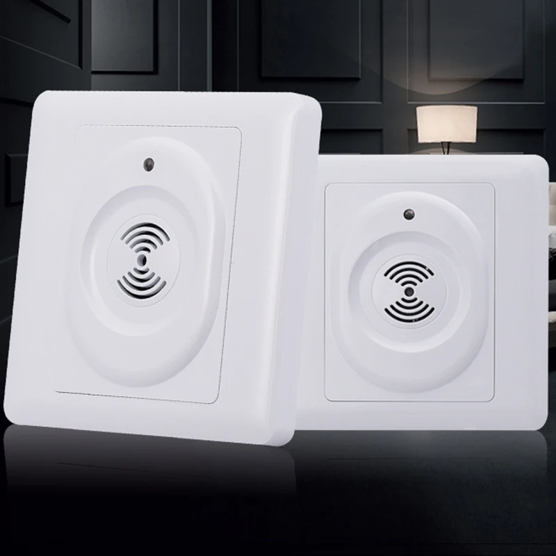 Sound &amp Light Controlled 1 pc New Smart Home Wall Mount Voice Control Sensor Switch hot saleDelay | Электроника