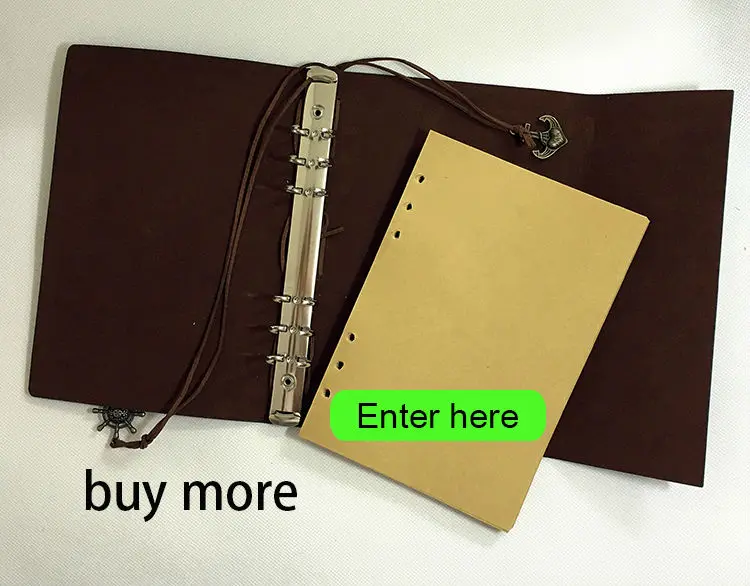 RuiZe leather journal, блокнот для путешественника, винтажная записная книжка, пустой альбом, страница А5, блокнот на спирали, дневник, выгравированное имя, канцелярские принадлежности