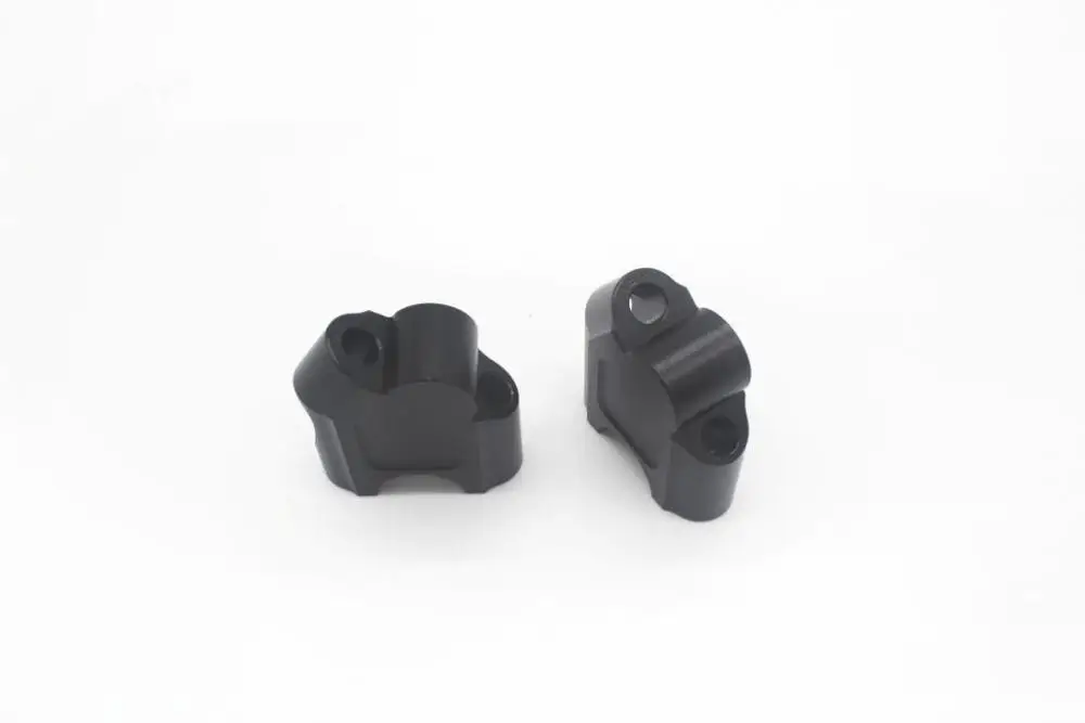 Черный Ручка мотоцикла стояк для Suzuki GIXXER155 Gixxer 155 GSX 150f Gsx150f модифицированный руль плюс увеличение высоты кронштейн комплект - Цвет: Черный