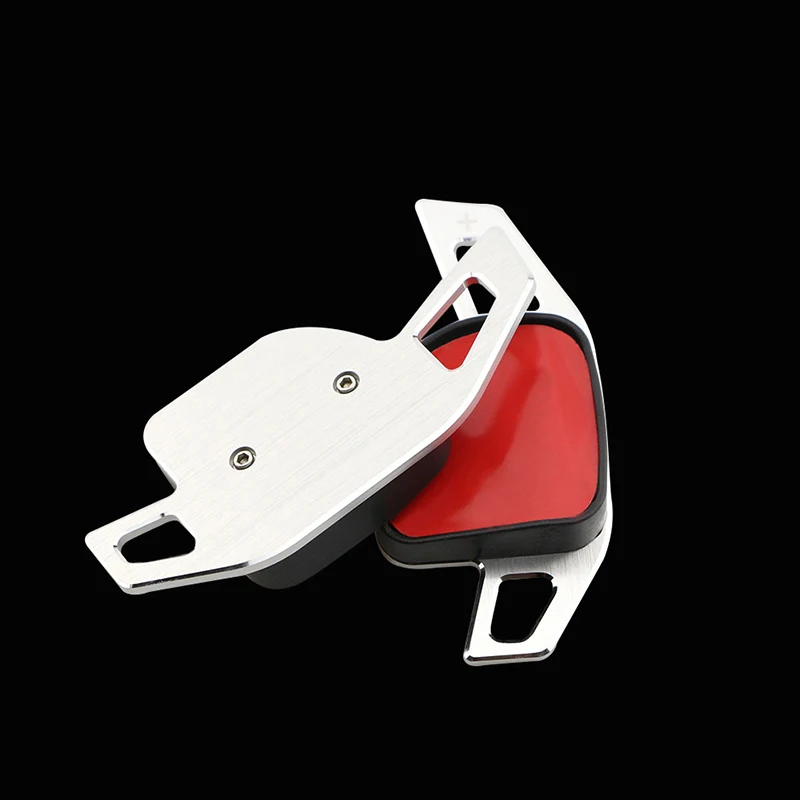 2 шт. автомобильные накладки на руль из нержавеющей стали для AUDI A3 S3 A4 S4 A5 A6 S6 A8 R8 Q5 Q7