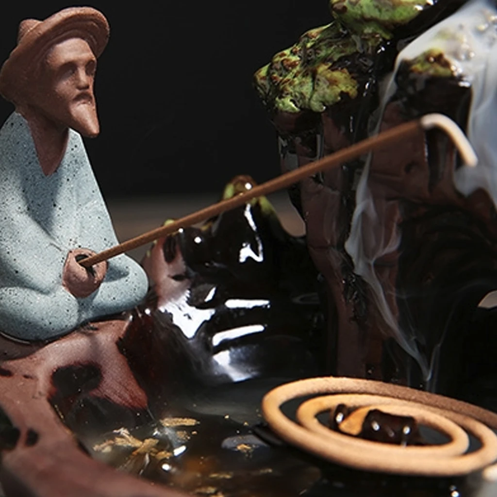 Новинка 2019 креативный обратного потока благовония Большая горелка для украшения