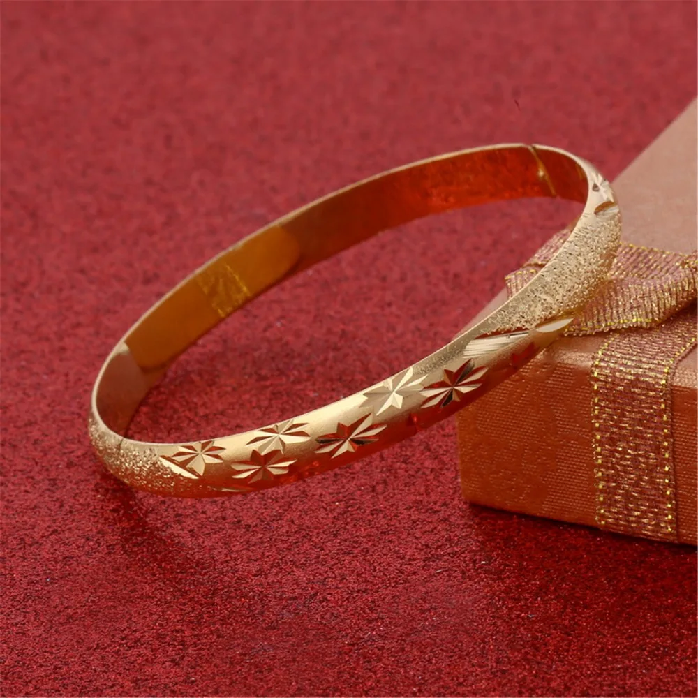 Блестящая Звезда золотой цвет регулируемые Африканские модные браслеты браслет