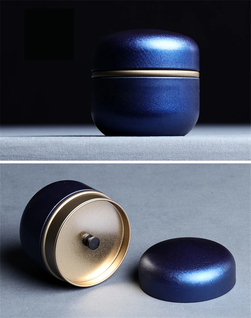 Small Pets Dogs Cats Birds Rabbits Mouse Cremation Ashes Holder Dark Blue Iron Urn Memorials Funeral Casket Keepsake | Дом и сад