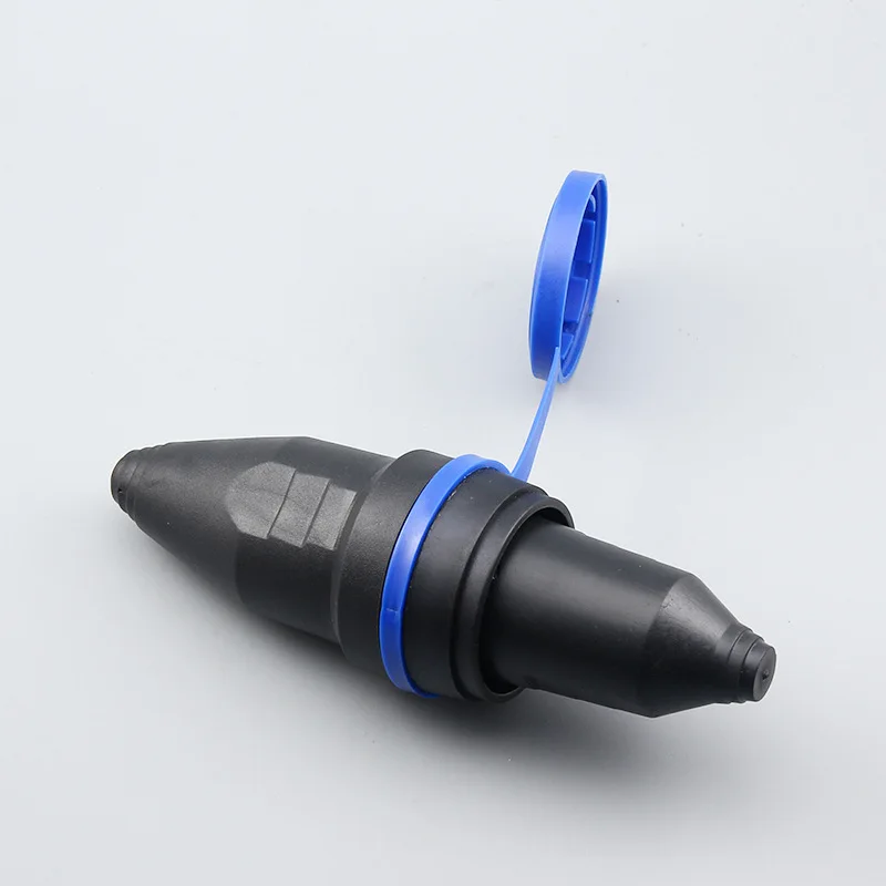1 пара ЕС водонепроницаемый IP44 круглый 2Pin Электрический мощность мужской Schuko Plug Rewireable розетка выходной адаптер удлинитель Разъем