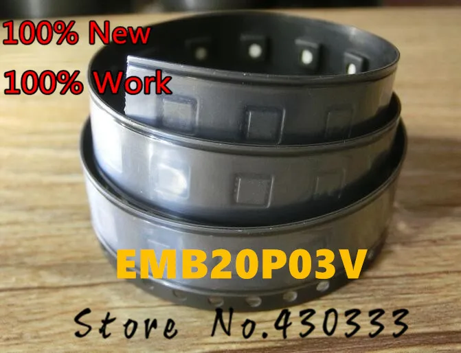 5 шт. новинка 100% EMB20P03V EMB20P03 B20P03 3*3 мм|Импульсный источник питания| |