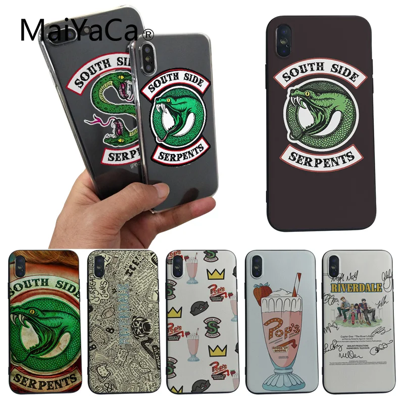 Чехол для телефона Southside Serpents мягкий силиконовый чехол iPhone 8 американский ТВ