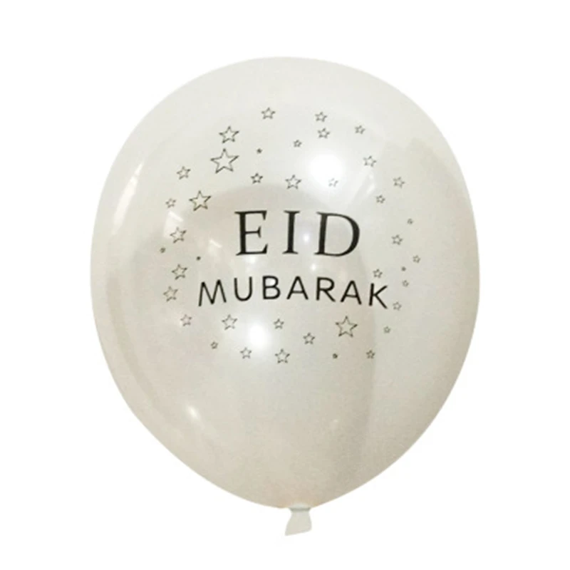 5PCS 12 inch Eid Mubarak Foil Balloons Hajj Decorations Helium balloon Ramadan Kareem Al-Fitr Supplies | Дом и сад