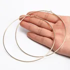 Женские серьги-кольца в стиле панк, большие размеры 90100 мм