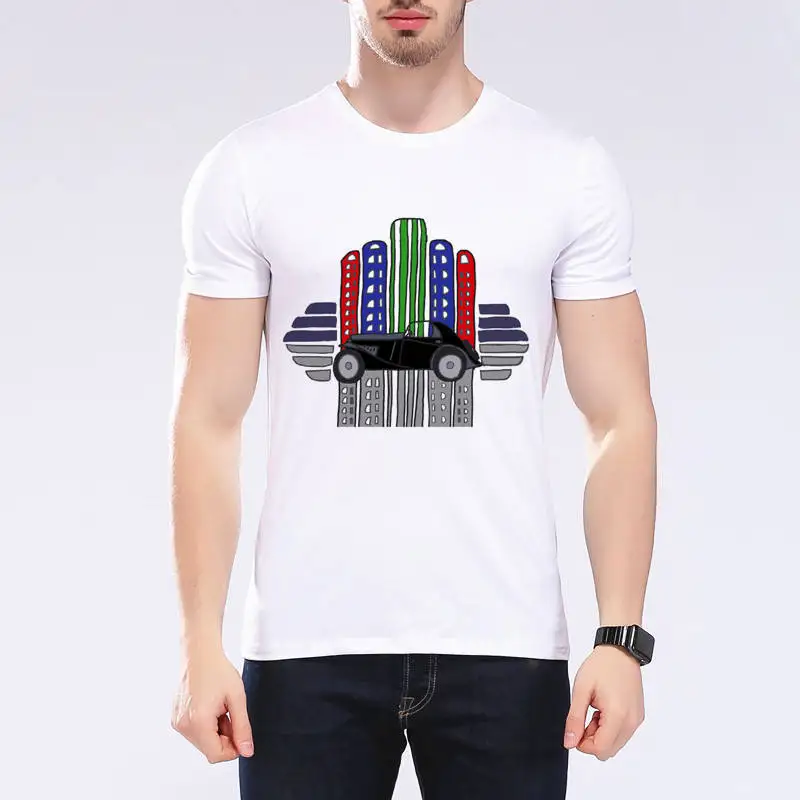 New Summer Rainbow Styling Car Men T Shirt Short Sleeve Printing Tees Shirts Casual Modal T-Shirt Top Brand F6-29# | Мужская одежда