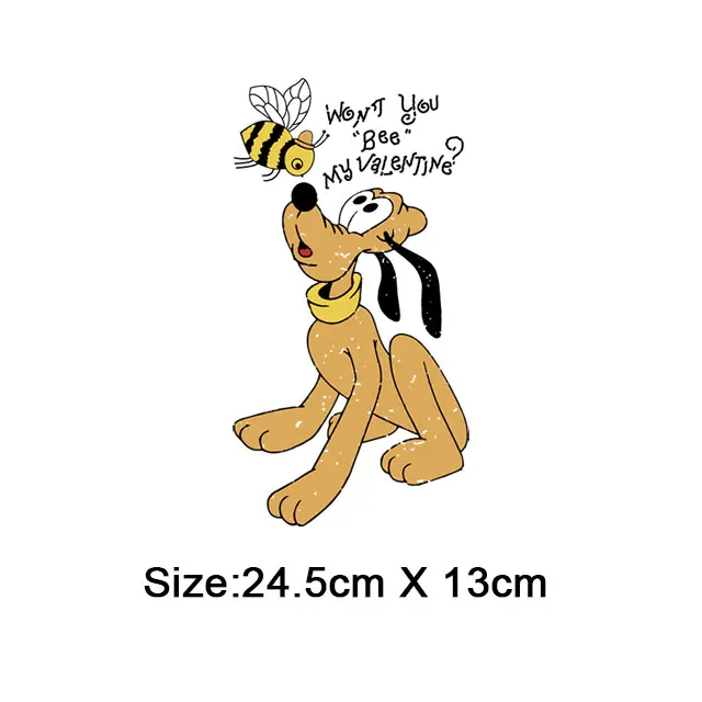 NO.1 Железные нашивки для одежды с героями мультфильмов, милая наклейка на одежду для детей, самодельные нашивки, термоколлагенты, футболки, ropa - Цвет: NO.1